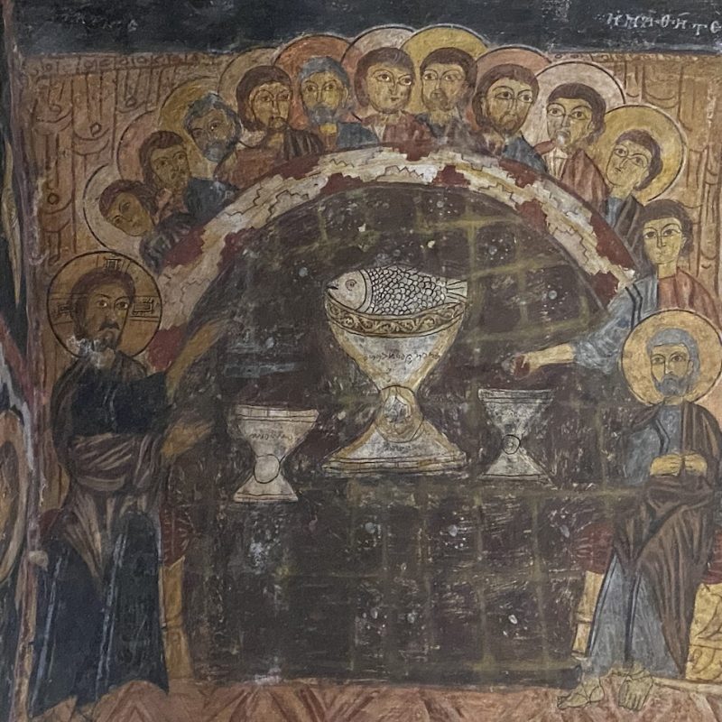 Chiesa di san Giovanni, particolare dell'Ultima Cena